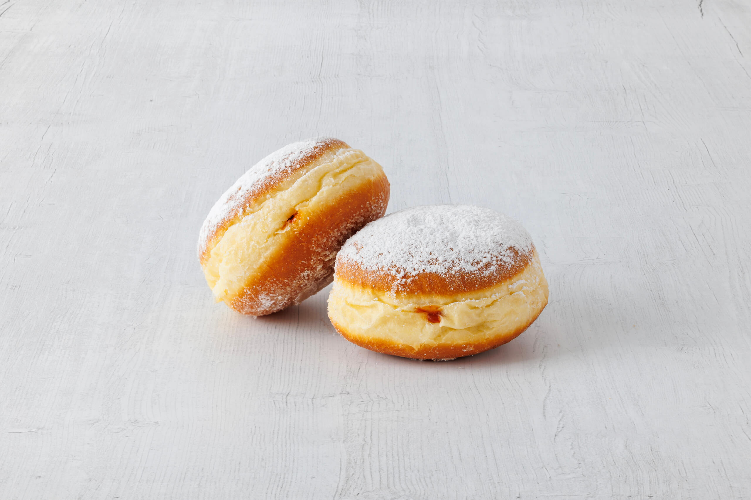 Krapfen Puderzucker