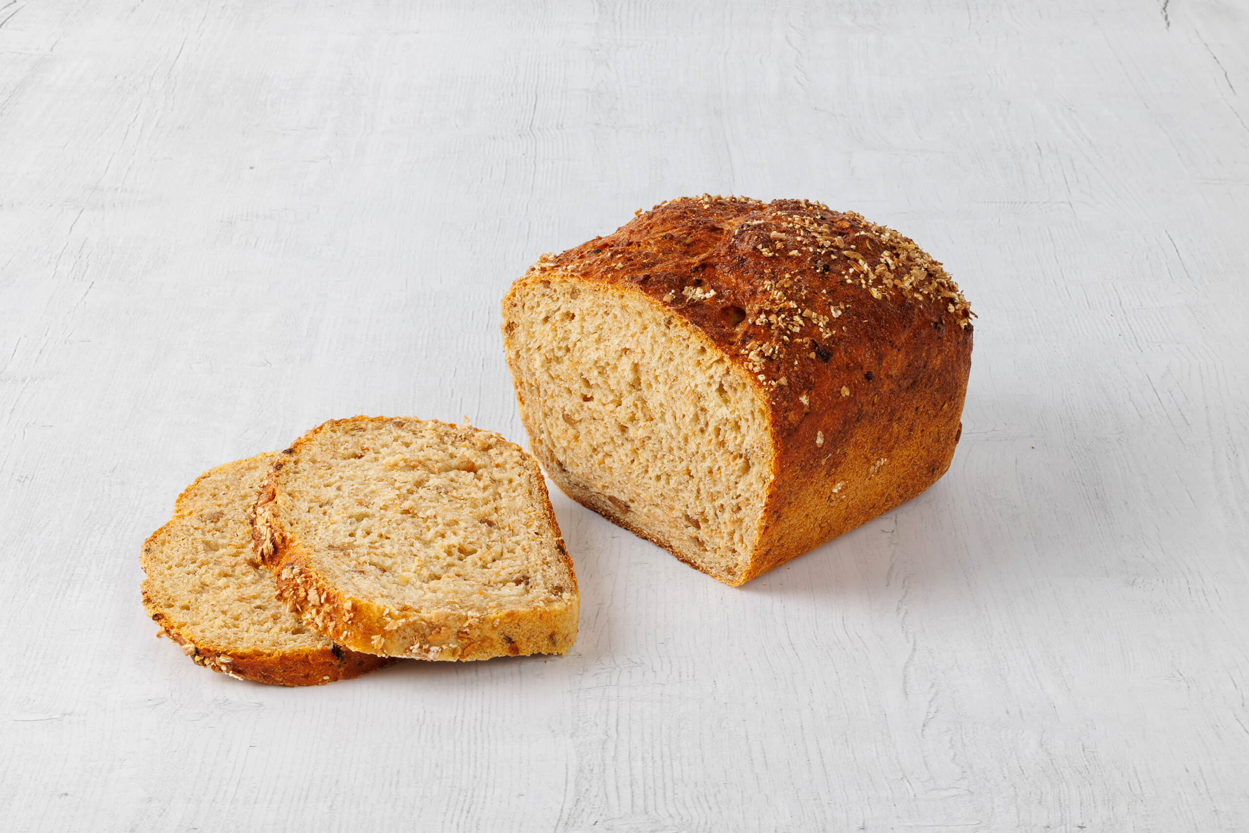 Dinkelbrot mit Sprossen