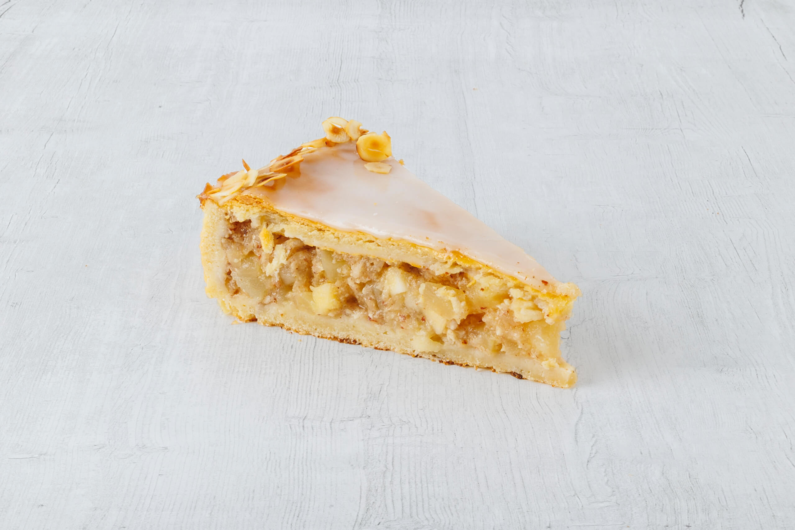Gedeckter Apfelkuchen